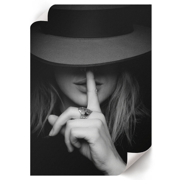 Vintage poszter Tajemná elegance