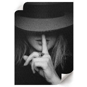 Vintage poszter Tajemná elegance