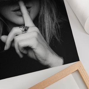 Vintage poszter Tajemná elegance