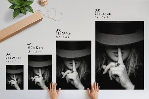 Vintage poszter Tajemná elegance