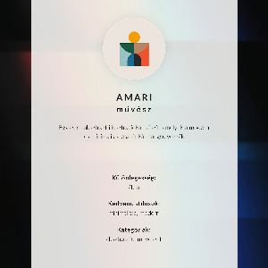 Retro poszter Barevná abstrakce