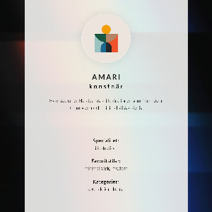 Retro poszter Barevná abstrakce