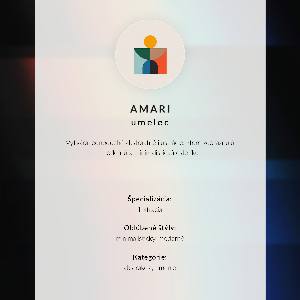 Retro poszter Barevná abstrakce