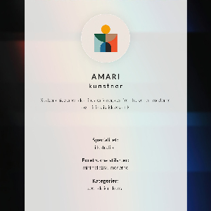 Retro poszter Barevná abstrakce