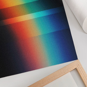 Retro poszter Barevná abstrakce