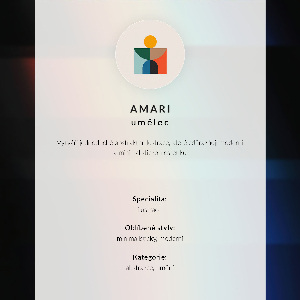 Retro poszter Barevná abstrakce