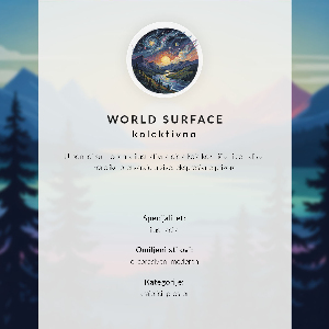 Retro plakát Vesmírná pláž