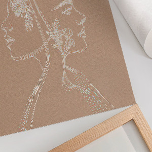 Retro poszter Lineární plochy