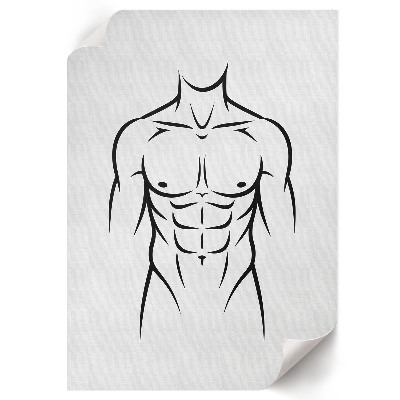 Poszter kép Minimalistická silueta