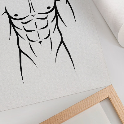 Poszter kép Minimalistická silueta