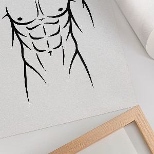 Poszter kép Minimalistická silueta