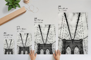 Retro plakát Lanový most