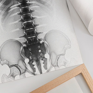 Retro plakát rentgen