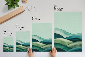 Poszter kép Zelené kopce