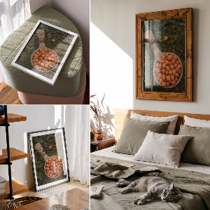 Retro poszter Lesní bobule