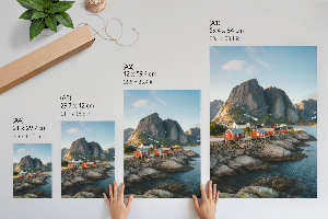 Retro poszter Horská osada