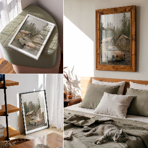 Retro plakát Autonehoda