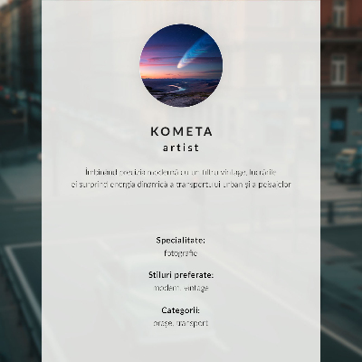 Vintage poszter Městská tramvaj