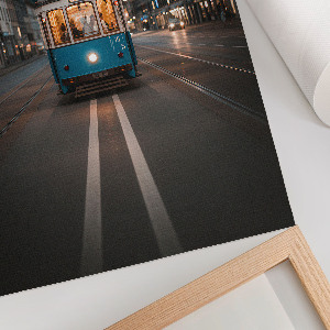 Vintage poszter Městská tramvaj