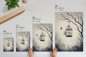 Retro plakát Únik z přírody