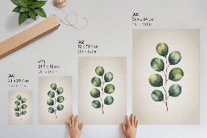 Poszter kép Zelené listy