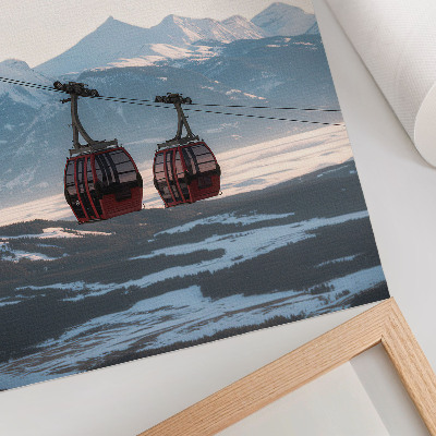 Poszter kép Zimní krajina