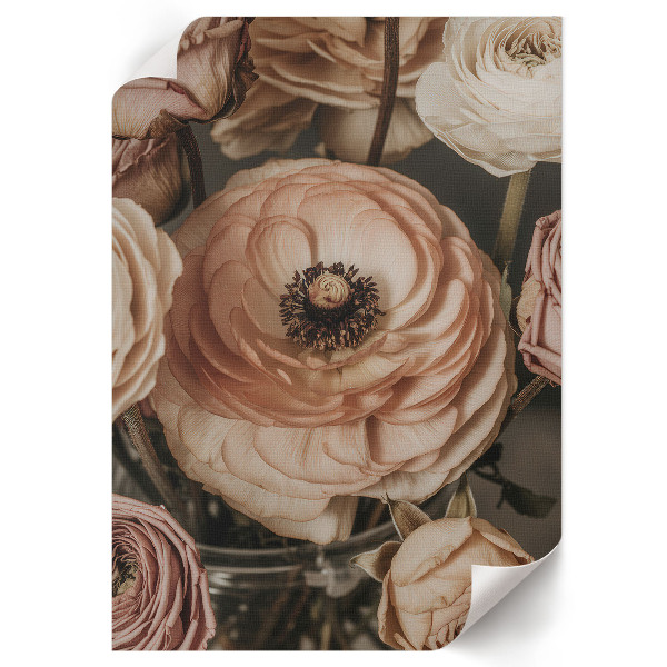 Vintage poszter Romantické květiny