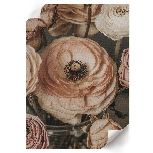 Vintage poszter Romantické květiny