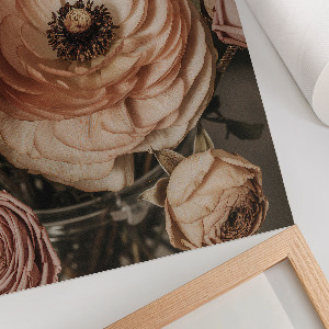 Vintage poszter Romantické květiny