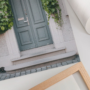 Poszter kép Elegantní fasáda