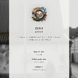 Retro poszter Zimní krajina