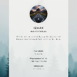 Vintage poszter Zimní krajina