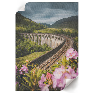 Retro plakát Klidná krajina