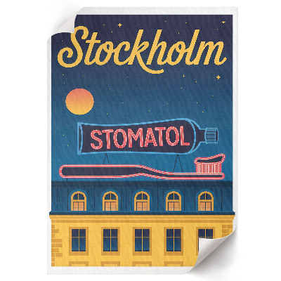 Poszter kép Stockholmský plakát