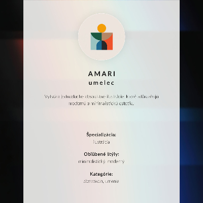 Poszter kép Minimalismus dynamiky