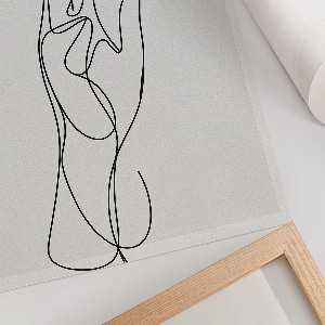 Vintage poszter Rovná ruka