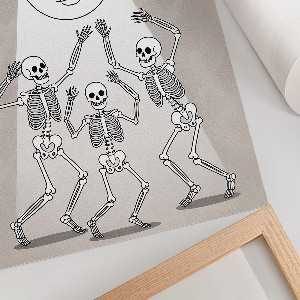 Vintage poszter Tanec v měsíčním světle