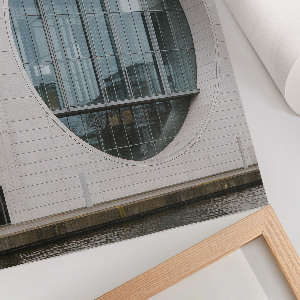 Retro poszter Moderní architektura