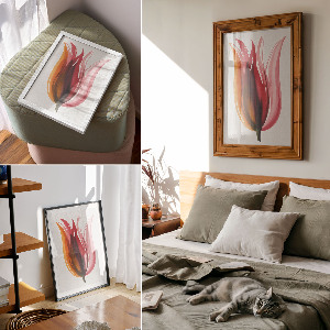 Poszter kép Barevný květ