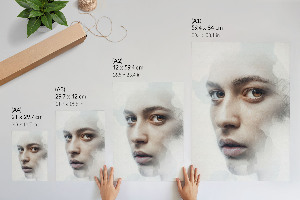 Vintage poszter Jemná tvář