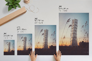 Poszter kép Moderní mrakodrap