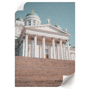 Vintage poszter Architektonická památka