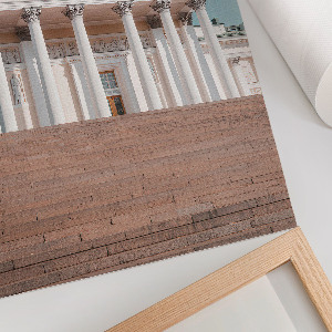 Vintage poszter Architektonická památka