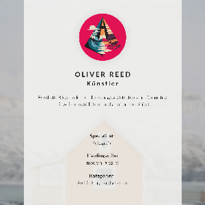 Retro plakát Zimní krajina