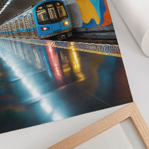 Poszter kép Metro a duha