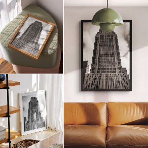 Poszter kép Vysoká budova