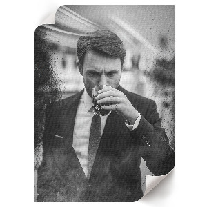 Vintage poszter Tajemný gentleman