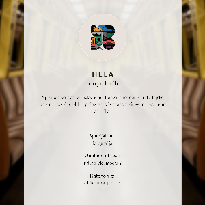 Poszter kép Žluté metro