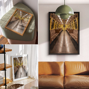 Poszter kép Žluté metro