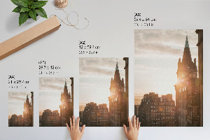 Vintage poszter Městské kouzlo